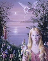 Girl with Unicorn